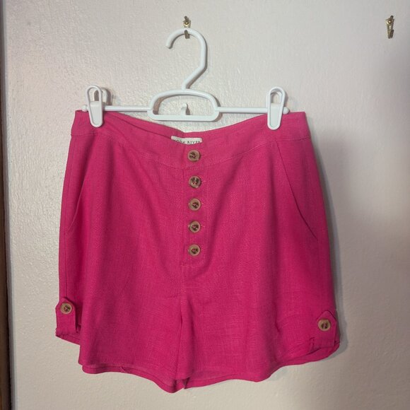 Moon River | Anthropologie High-Waisted Shorts - Picture 1 of 2